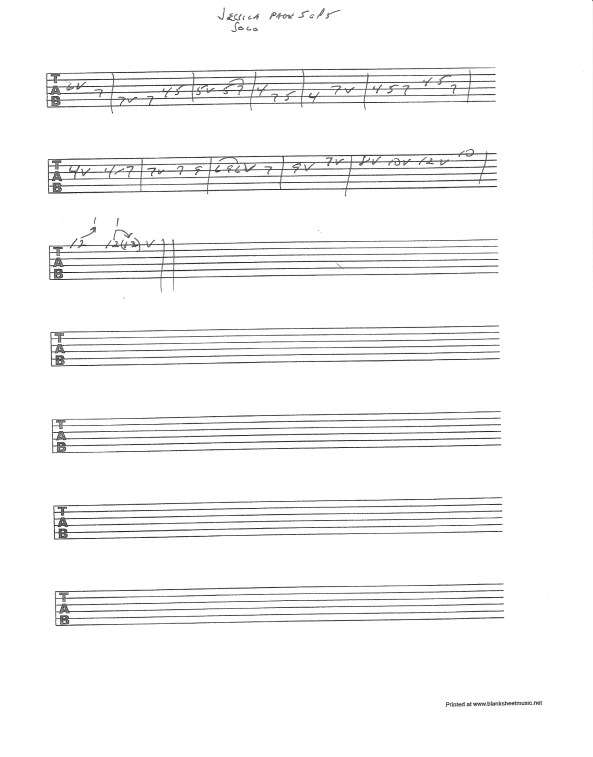 Allman Brothers - Jessica solo guitar tab pg 5of5